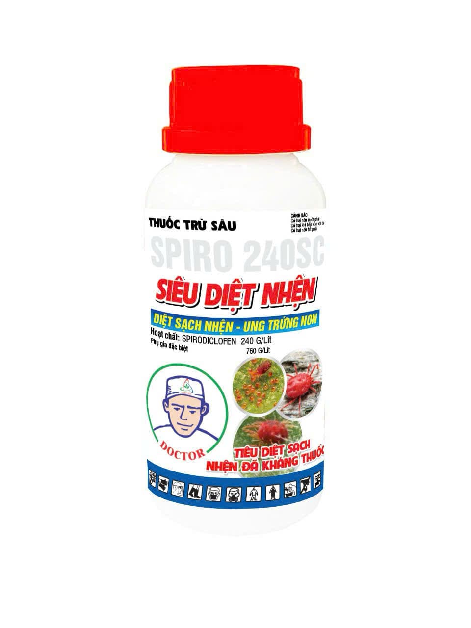 SPIRO 240ml (NHỆN ĐỎ)