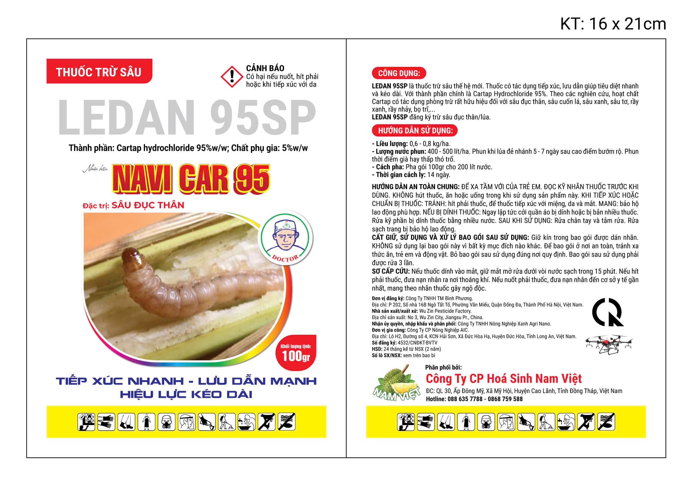 NAVI CAR 95 (LEDAN 95SP) 100Gr